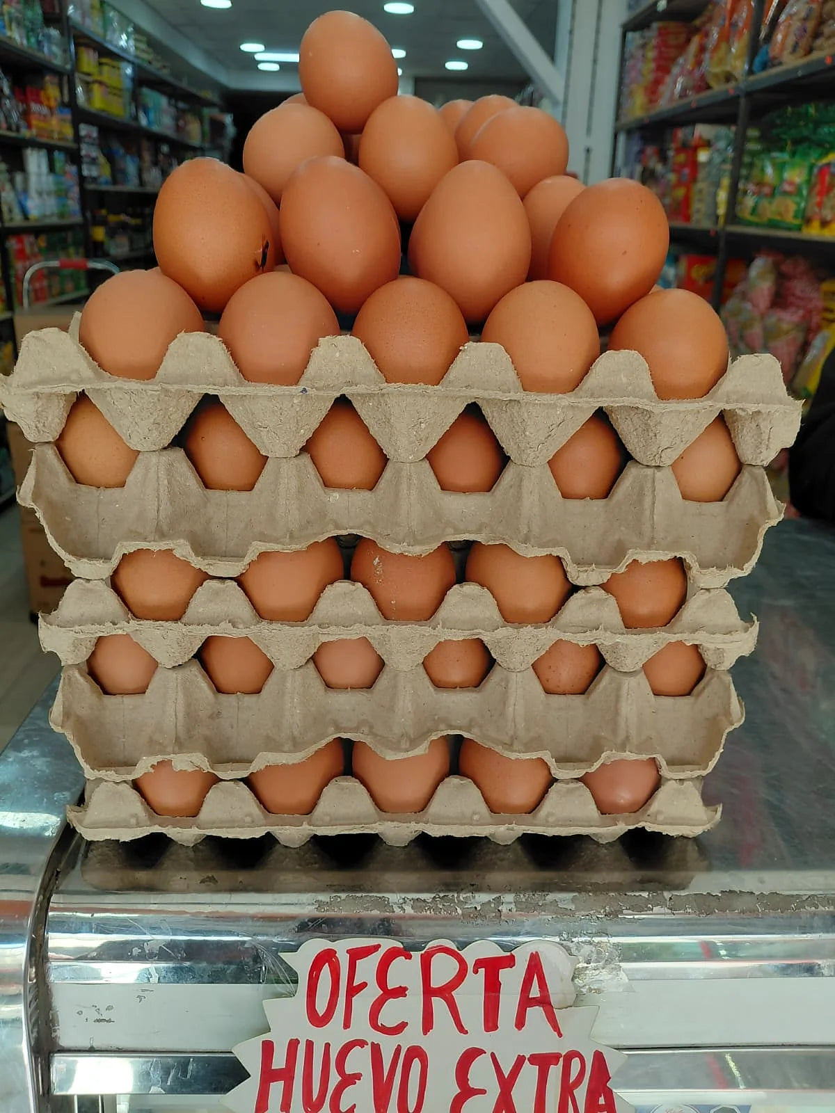 Oferta de huevo extra ABASTIK