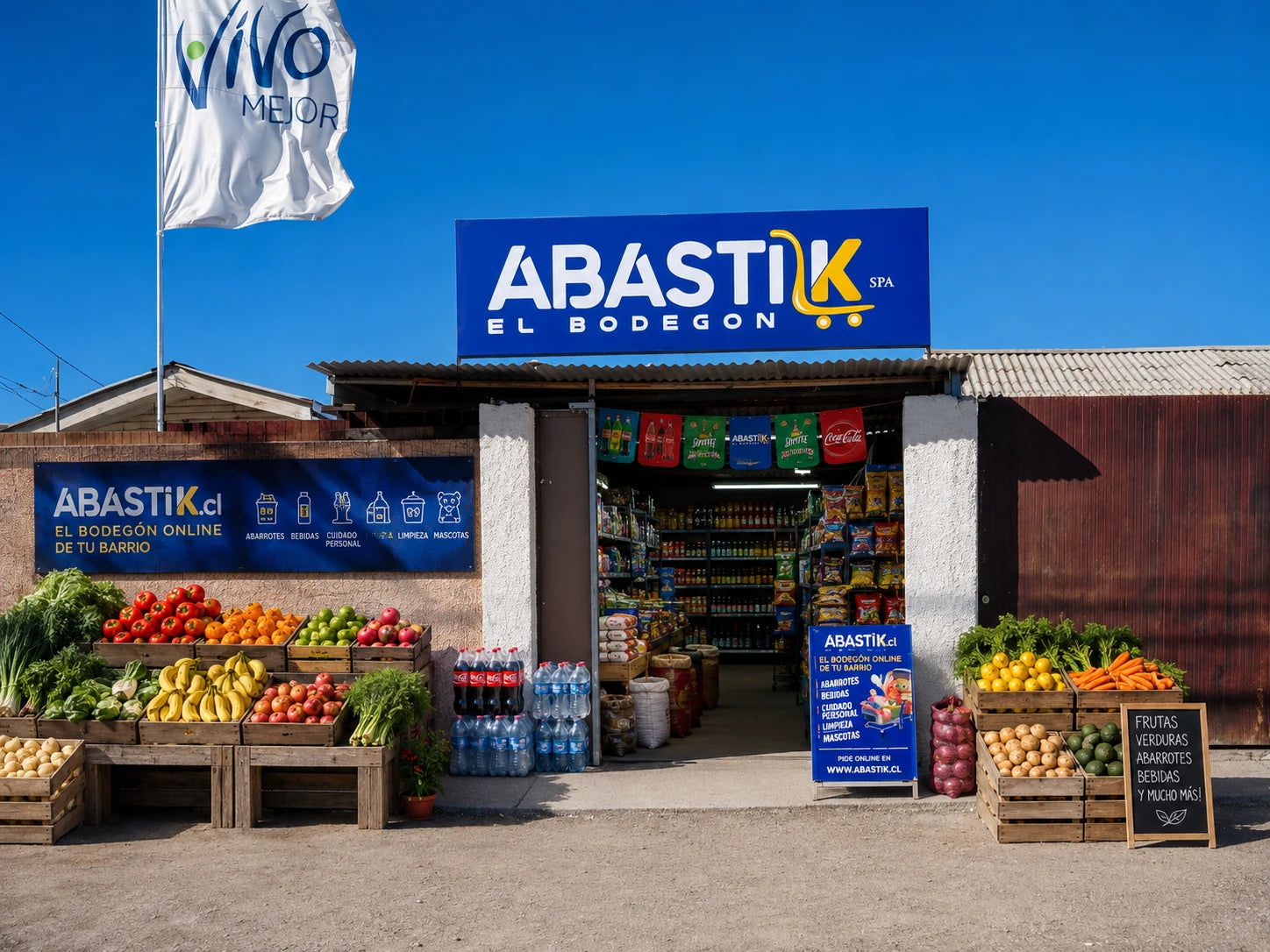 Tienda física ABASTIK en Av. El Palomar 1751, Copiapó