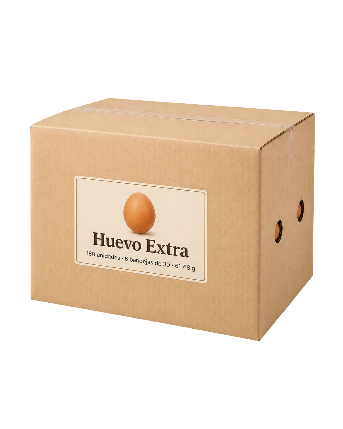 Huevo Extra — Caja de 180 unidades