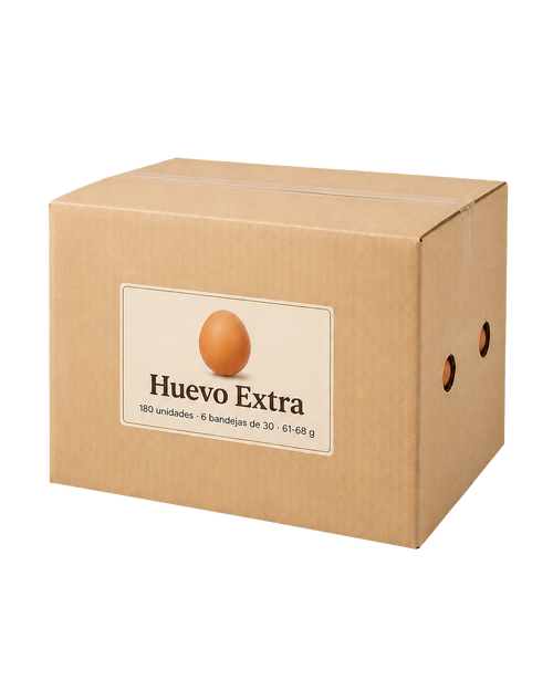 Huevo Extra — Caja de 180 unidades